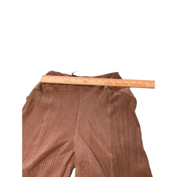 Area Stars Ribbed Flare Pants Womens Brown Size XS - Picture 9 of 10